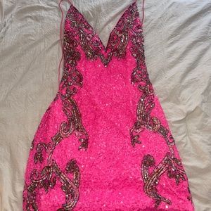 Sequin and Beaded Primavera Dress - Beautiful